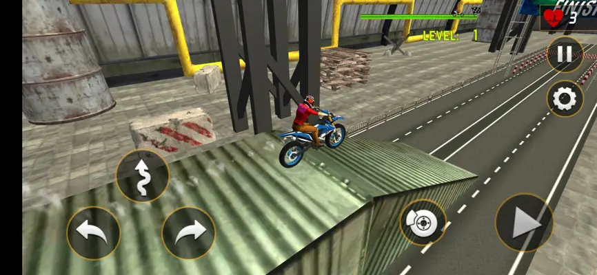 Bike Stunt 3D android App screenshot 4